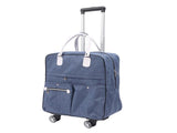 2 in 1 Expandable Carry On Luggage Set Polyester Fabric Weekender Travel Luggage Carry On Suitcase V1294-YM0901-3117250006611