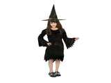 Children Classic Wicked Witch Costume Halloween Wicked Party Dress Up - Black V563-13175-01