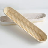 1Pc Natural Rattan Bread Proofing Basket Handmade Banneton Bowl for Baking Use Beige V1369-AZ3-W-12193