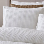 Private Collection Winton White Jacquard Quilt Cover Set Queen V442-LED-QUILTCS-WINTON-WHITE-QS