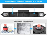 Golf Front Storage Basket with Insulated Cup Holders, No-Drilling Club Car, Golf, Golf V1366-AZ2-W-05928