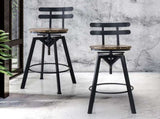 Levede 4x Bar Stool Industrial Adjustable BR1058-1X4
