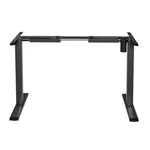 Artiss Electric Standing Desk Frame Only Height Adjustable 70KG Load Black HASD-114G-BK