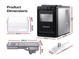 Devanti Ice Maker Ice Slim Compact Countertop Machine 12KG/24H for Home IM-ZB-12U-BK