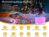 White Noise Machine Portable Sleep Therapy Device with 34 Natural Sounds 30/60/90 Minutes Timer 9 V1294-YM0901-L6718