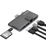 mbeat Edge Pro Multifunction USB- C Hub for Microsoft Surface Pro 5/6 Metal Grey V1202-V2-USMB-MB-EGE-P68GRY