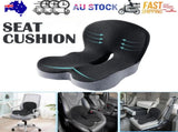 Memory Foam Seat Cushion Lumbar Support Ergonomic Back Support Office Car AAAAA V201-QUEW13819330
