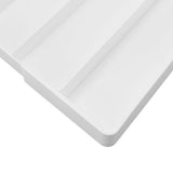Kitchen Drawer Organizer ABS Plastic Simple Versatile Drawer Divider Tray for Bedroom Vanity Office V1294-YM0901-3118240223611