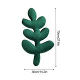 Turtle Back Bamboo Sofa Pillow Cushion Leaf Shaped Throw Pillow V1294-YM0716-220726DJ04-4