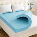 Giselle 12cm Memory Foam Mattress Topper Ventilated Cool Gel Bamboo Cover King MATTRESS-TOP-VH-GEL-12-K