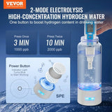 Hydrogen Water Bottle Generator, 380 ml / 13.4 oz Capacity Portable Hydrogen Water Maker, SPE V952-QSPFQSXQQPGSY2CFSV9