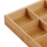 Divided Wooden Tray Multi Serving Tray for Hot Pot Restaurants Sushi Plate 9 V1294-YM0521-3118230024115