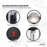 Kitchee 10L Electric Water Boiler - Stainless Steel Commercial Hot Liquid Urn V238-SUPDZ-40982219948112