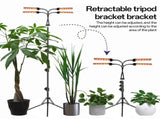 3 Heads LED Grow Lights for Indoor Plants Full Spectrum 3 Light Modes 5 Brightness 3 Timing with V1294-YM0901-H48543EU-2