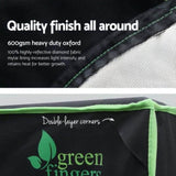 Green Fingers Grow Tent 150x150x200CM Hydroponics Kit Indoor Plant Room System GT-D-150X150X200