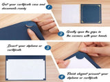Certificate Holders, 50 Packs Diploma Holders, Certificate Covers with Gold Foil Border for Letter V1369-AZ3-W-19092