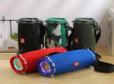 Portable Wireless Speaker Bluetooth Speaker Flashing LED Lights Party Speaker - Blue - Size 01 V1106-791-25188-BLU-01