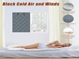 Window Insulation Kit for Winter, 3 Layer 26" X 39" Winter Insulated Cover with Fastener, Thermal to V1259-DP01-A-591