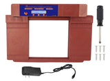 Automatic Chicken Coop Door Electric Double Door Auto Chicken Door Opener with Low Battery Reminder V1294-YM0901-3111240005818