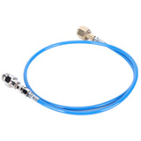 CGA320//TR21-4 Soda Hose Adapter 50in CO2 Gas Cylinder Refilling Connector Accessory Blue V1294-YM0901-3113210023711