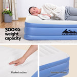 Weisshorn Air Mattress Queen Inflatable Bed 46cm Air bed AMAT-PLO02-46-Q-WHBL