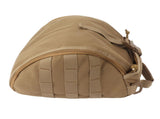 Outdoor Helmet Bag Nylon Waterproof Motorcycle Bike Bicycle Helmet Bag for Camping Hiking Khaki V1294-YM0703-3117230129112