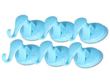 6PCS Strong Vacuum Wall Hook Towel Hook Plastic Self Adhesive Suction Cup for Kitchen Bathroom Blue V1294-YM0714-3117210191213