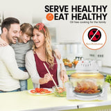 Pronti 17L Family Turbo Convection Oven Broiler Cooker - A15 White OVN-17L-A15-WH