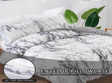 Gray Marbled Como Serenity Quilt / Doona / Duvet Cover set V745-AQ081487E3