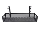 Under Desk Cable Management Tray Carbon Steel Side Round Hole Trapezoidal Desk Cord Organizer for V1294-YM0901-3117240252212