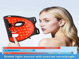 Red Light Therapy for Face, Red Light Therapy Mask, 7 Colors LED Facial Mask for Wrinkle Remove & V1107-110-08375