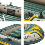 Intex Seahawk 4 Inflatable Boat Set - 4 Person 68351NP