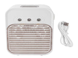Portable Air Conditioner, Multifunctional Evaporative Air Cooler Fan with RGB Light, Cordless for V1370-AZ4-04147