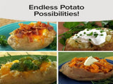 Yummy Can Potatoes, with Lid Silicone Yummy Can for Microwave Copper Color Splatter-Proof V1366-AZ2-W-15605