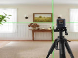 Cigman Line Laser, 100ft Self Leveling Laser Level with Magnetic Bracket, Green Laser Level for V413-CM-G01