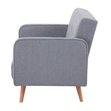 Picasso 2 Seater Fabric Sofa Lounge Couch Light Grey V315-VOL-PICA-03