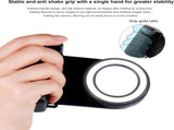 Magnetic Phone Camera Grip with Fill Light & Remote Stable Shooting Holder for iPhone/Android V1107-MAGNETIC PHONE CAMERA GRIP