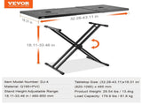 DJ Table Stand, x465 mm Portable DJ Laptop and Controller Stand, Lightweight DJ Desk DJ V952-XXDJGZTHJG43MZP0RV0