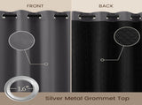2 Pack Soundproof Blackout Thermal Curtains, Noise-Reducing Lined Drapes for Bedroom and Light V1189-LC-AMZ-00236