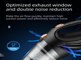 Black Cordless Vacuum Cleaner & Black Electric Spin Scrubber Combo Portable Handheld Wet & Dry V888-ELOSUNG53380