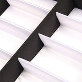 18 Grids PU Leather Eyeglass Glass Display Storage Cases Folding Cover Sunglasses Box Organizer V1294-YM0717-10031478
