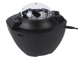 Star Projector Light 3 Colors Brightness Modes Music Adjustable Bluetooth Speaker LED Star V1294-YM0703-3119230040411