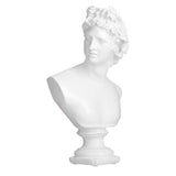 Nordic Style Character Figurine Bust Statue Craft Ornament for Desktop Living Room OfficeWhite V1294-YM0901-3115210118112