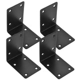 SWETRACE 4Pcs Decorative L Brackets for Railing Right Angle and Shelf Support V1189-LWWAL-20260327-03688