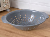 Deep Plastic Strainer Colander with Handle, BPA-Free Plastic Strainer, Durable and Dishwasher Safe, V1189-LWWAL-20260401-06809