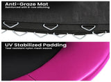 Kahuna 10ft Replacement Trampoline Safety Pad Cover and Jumping Spring Mat - Pink KAH-PDMAT-10-PK