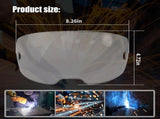 10 Pack 0700000802 Clear Front Cover Lens Compatible with Sentinel A50 Welding Helmet,3.93" x 2.36" V1259-DP01-A-5386