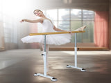 Powertrain 150cm Ballet Barre Freestanding Adjustable Height BAR-WDN-150