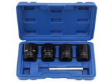 5Pcs Bolt Nut Remover Set Professional Bolt Nut Extractor Socket Set for Removing Damaged Dead V1294-YM0703-3111230001411