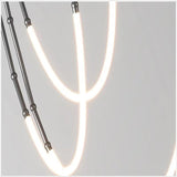 BAMDECOR Minimalistic Retro LED Minimalism Designer Lustre Hanging Lamps Slender-Shape LED Pendant V255-BAM-SLENDER-6L
